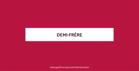 demi frere en espagnol|Traducción demi.